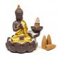 Preview: Lotus Buddha - Backflow & Rückfluss Kegelhalter aus Ton