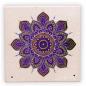 Preview: Mandala Blume - Räucherstäbchenhalter aus Sandstein