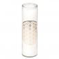 Preview: Blume des Lebens weiß - Stearin Duftkerze im Glas