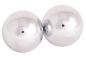 Preview: Qi Gong Kugeln - Silberfarben, groß 40 mm - Berk