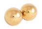 Preview: Qi Gong Kugeln - Goldfarben, klein 35 mm - Berk