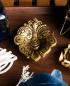 Preview: Gheelampe Ganesh - schweres Messing - Berk