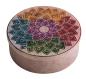 Preview: Schatulle Mandala groß - Speckstein Döschen - Berk