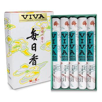 Viva Mainichi Koh Sandelholz - Premium Räucherstäbchen - Nippon Kodo