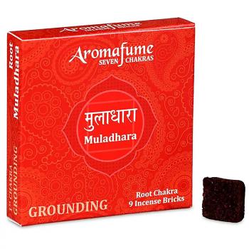 1. Chakra Muladhara - Premium Räucherwürfel - Aromafume