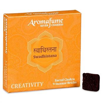2. Chakra Svadhisthana - Premium Räucherwürfel - Aromafume