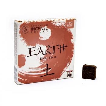 Erde Feng Shui - Premium Räucherwürfel - Aromafume