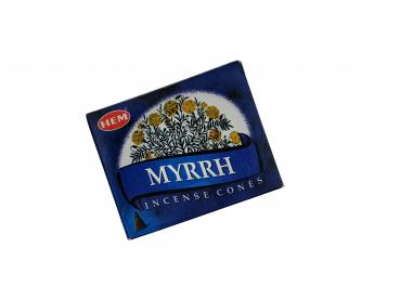 Myrrhe - Premium Räucherkegel - HEM