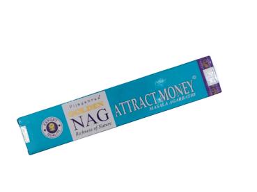 Attract Money Golden Nag - Premium Räucherstäbchen - Vijayshree