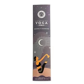 Moonlit Jasmine - Moonshine Yoga​​​​​​​ Premium Räucherstäbchen Song of India