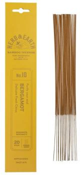 Bergamotte - Herb & Earth Räucherstäbchen Nippon Kodo