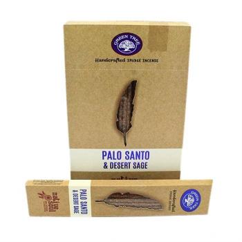 Preview: Palo Santo & Wüstensalbei - Native Soul Smudge-Räucherstäbchen Green Tree
