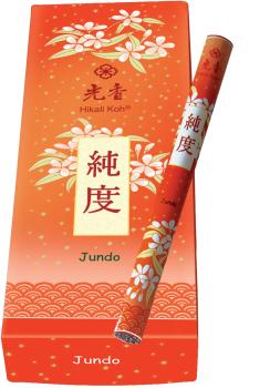Preview: JUNDO Reine Schwingung - Classic Tempel​​​​​​​ japanische Räucherstäbchen Hikali Koh