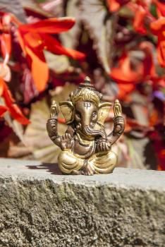 Ganesha - Messing 6 cm, 120 g - Berk