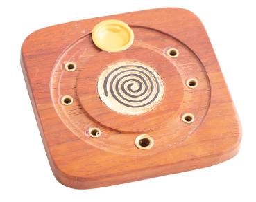 Redwood Spiralhalter Räucherstäbchen- & Kegelhalter Berk