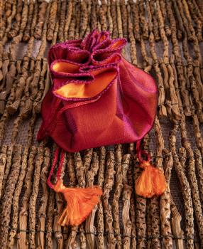 Rosenbeutelchen Fuchsia / Orange - Berk