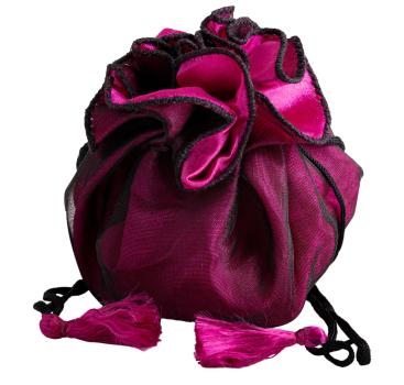 Rosenbeutelchen Schwarz / Fuchsia - Berk