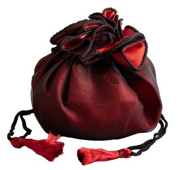 Rosenbeutelchen Schwarz / Rot - Berk