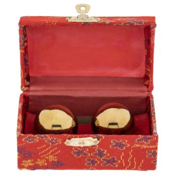 Qi Gong Kugeln - Goldfarben, klein 35 mm - Berk