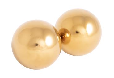 Qi Gong Kugeln - Goldfarben, klein 35 mm - Berk