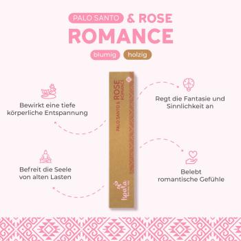 Palo Santo & Rose - Premium Räucherstäbchen - Ispalla