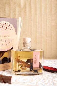 Rose & Geranie Organic Reed Diffuser - Raumdüfte - Song of India