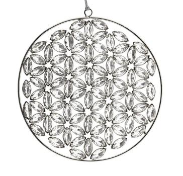 Kristall Lebensblume facettierte Glassteine - Kristallsymbole Berk