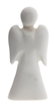 Marmorengel - Weißer Marmor 16,5cm - Berk