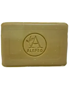 Preview: Totes Meersalz Peeling - Alepposeife mit 8% Lorbeeröl Alepeo