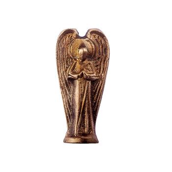 Preview: Betender Engel in schöner Geschenkbox - Bronze 5 cm einzigARTig frieda