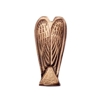 Preview: Betender Engel in schöner Geschenkbox - Bronze 5 cm einzigARTig frieda