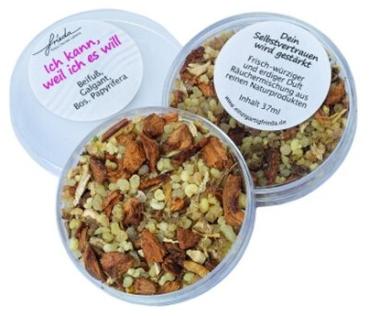 Ich kann, weil ich es will - Kreis Deines Lebens - Räuchermischung von frieda - einzigARTig frieda