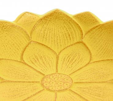 Lotus Gelb - Original Japan - Räucherstäbchen & Kegelhalter aus Metall - Iwachu