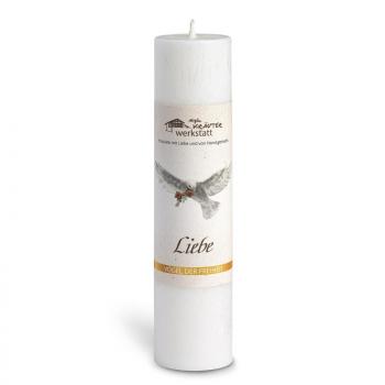 Liebe - Vögel der Freiheit - Allgäuer Heilkräuter-Kerze
