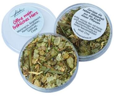 Öffne mein fröhliches Herz - Kreis Deines Lebens - Räuchermischung von frieda - einzigARTig frieda