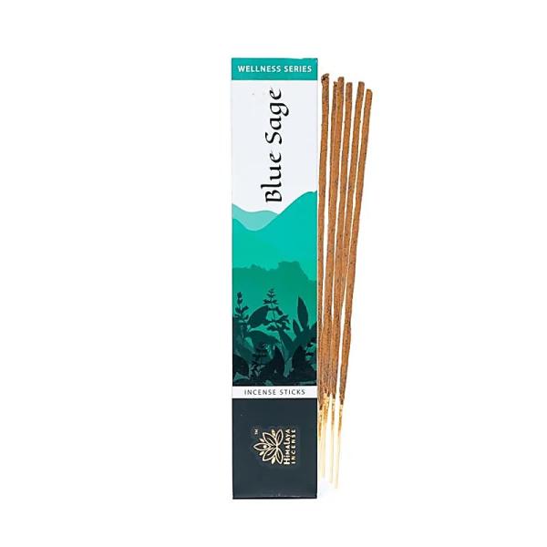 Blauer Salbei - Masala Premium Räucherstäbchen - Himalaya Incense