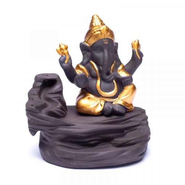 Ganesha - Backflow & Rückfluss Kegelhalter aus Ton