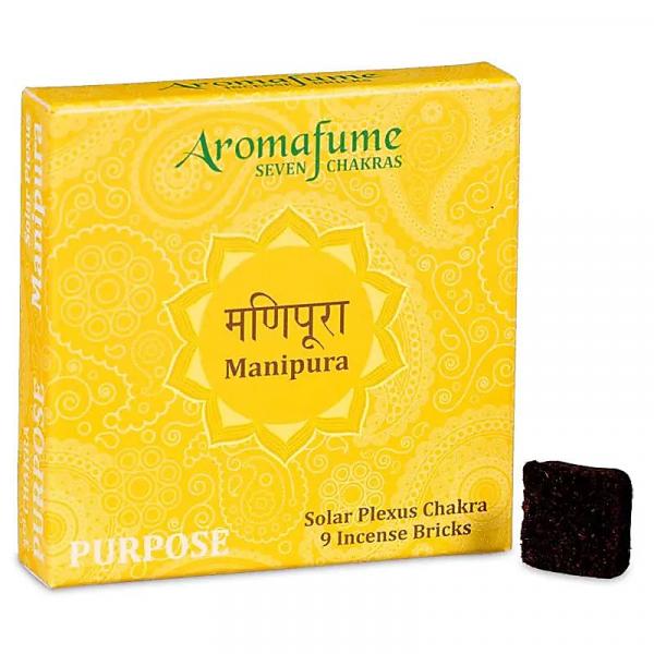 3. Chakra Manipura - Premium Räucherwürfel - Aromafume