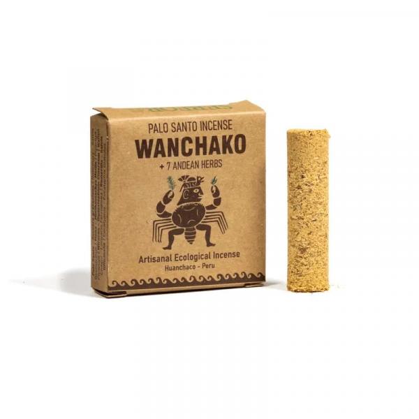 Palo Santo Röllchen mit 7 Kräutern - Räucherwerk - Wanchanko