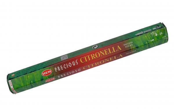 Kostbares Citronella - Premium Hexa Räucherstäbchen - HEM