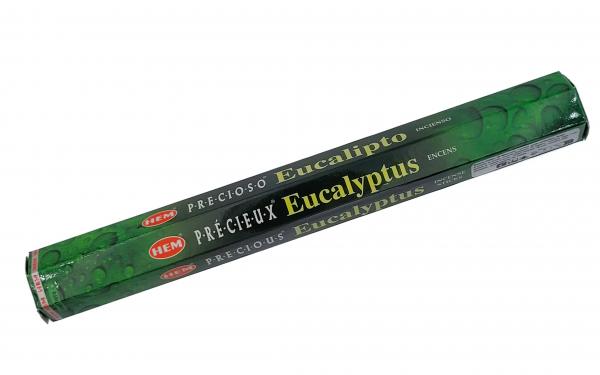 Kostbarer Eukalyptus  - Premium Hexa Räucherstäbchen - HEM