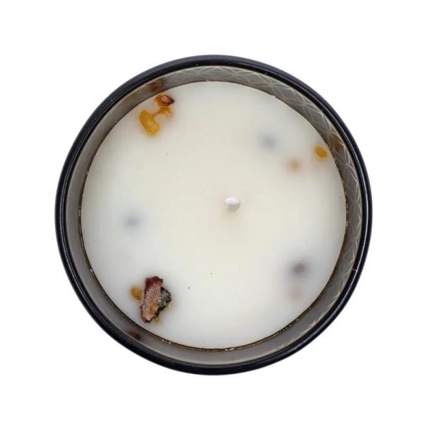 Weihrauch & Myrrhe - Smudge Sojawachskerze Organic Goodness - Song of India