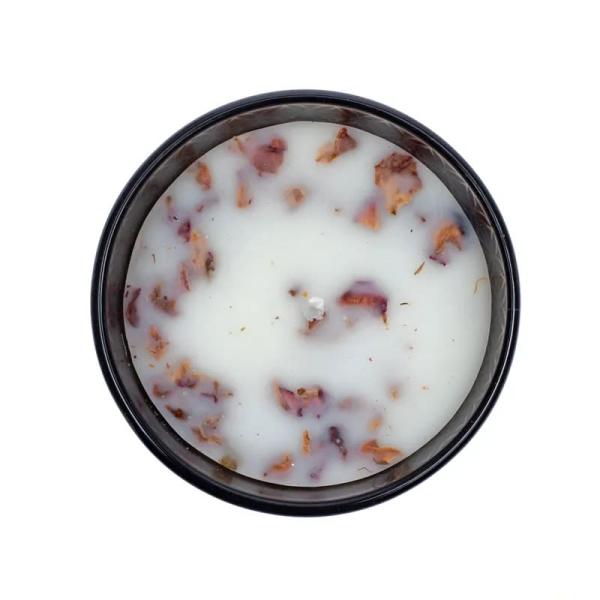 Rose & Geranie - Smudge Sojawachskerze Organic Goodness - Song of India
