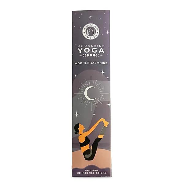 Moonlit Jasmine - Moonshine Yoga​​​​​​​ Premium Räucherstäbchen Song of India