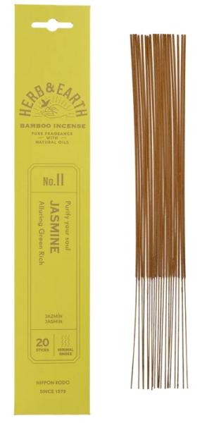 Jasmin - Herb & Earth Räucherstäbchen Nippon Kodo