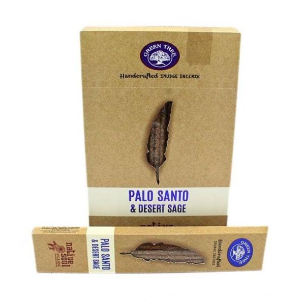 Palo Santo & Wüstensalbei - Native Soul Smudge-Räucherstäbchen Green Tree