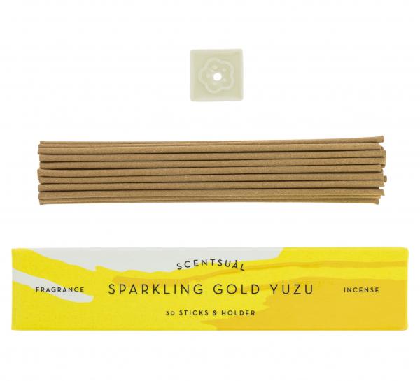 Sparkling Gold Yuzu - Scentsual Räucherstäbchen - Nippon Kodo