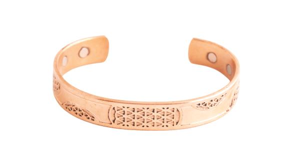 Blume des Lebens schmal - Magnetarmreif - Berk