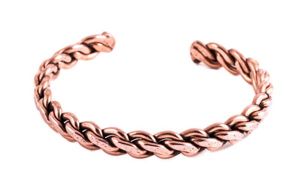 Geflochtener Kupferarmreif​​​​​​​ - Berk