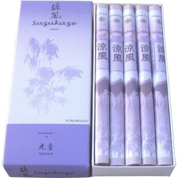 SUZUKAZE Flüsternder Wind - Classic Tempel japanische Räucherstäbchen Hikali Koh